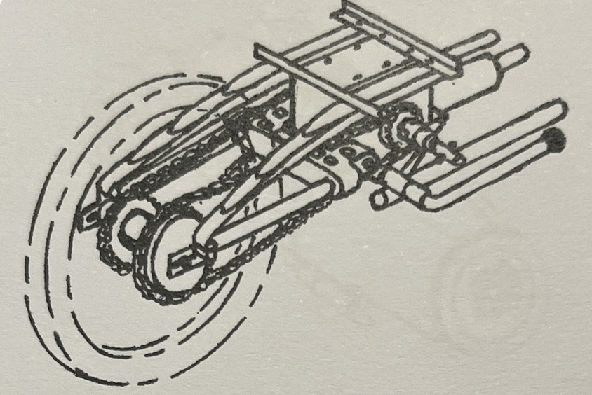 Roue arrière Morgan
